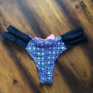 MONTCE SWIM STRAPPY CHEEKY BOW BIKINI BOTTOMS